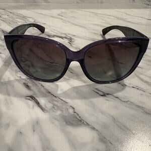 Ralph Lauren Womens Designer Sunglasses RA5181 1262 Purple and Amber Brown Read